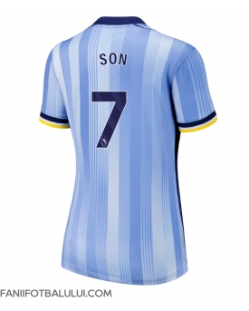 Tottenham Hotspur Son Heung-min #7 Tricou Fotbal Replică 2024-25 Femei Deplasare